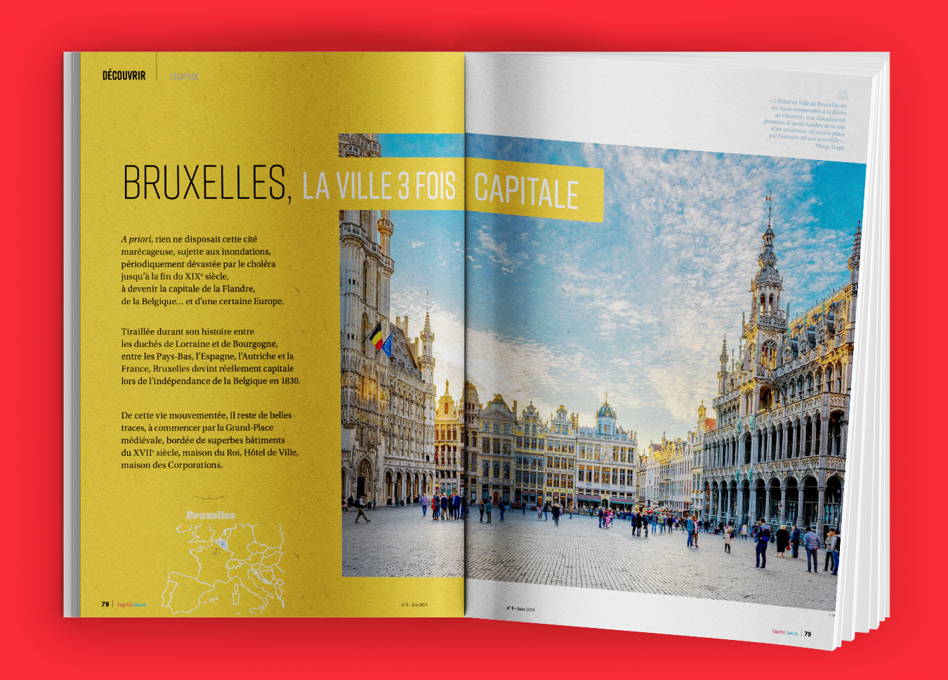 Voyages et découvertes : destination Bruxelles